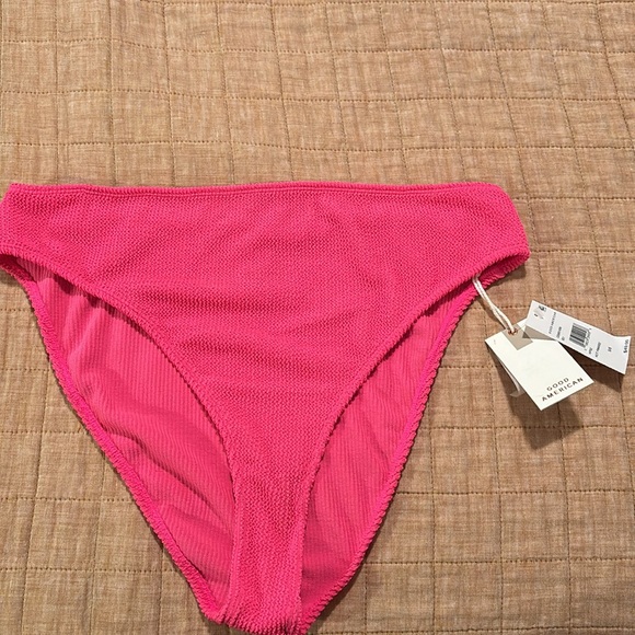 NWT Good American hot pink Always Fits bikini, size 5/6 - Picture 2 of 4